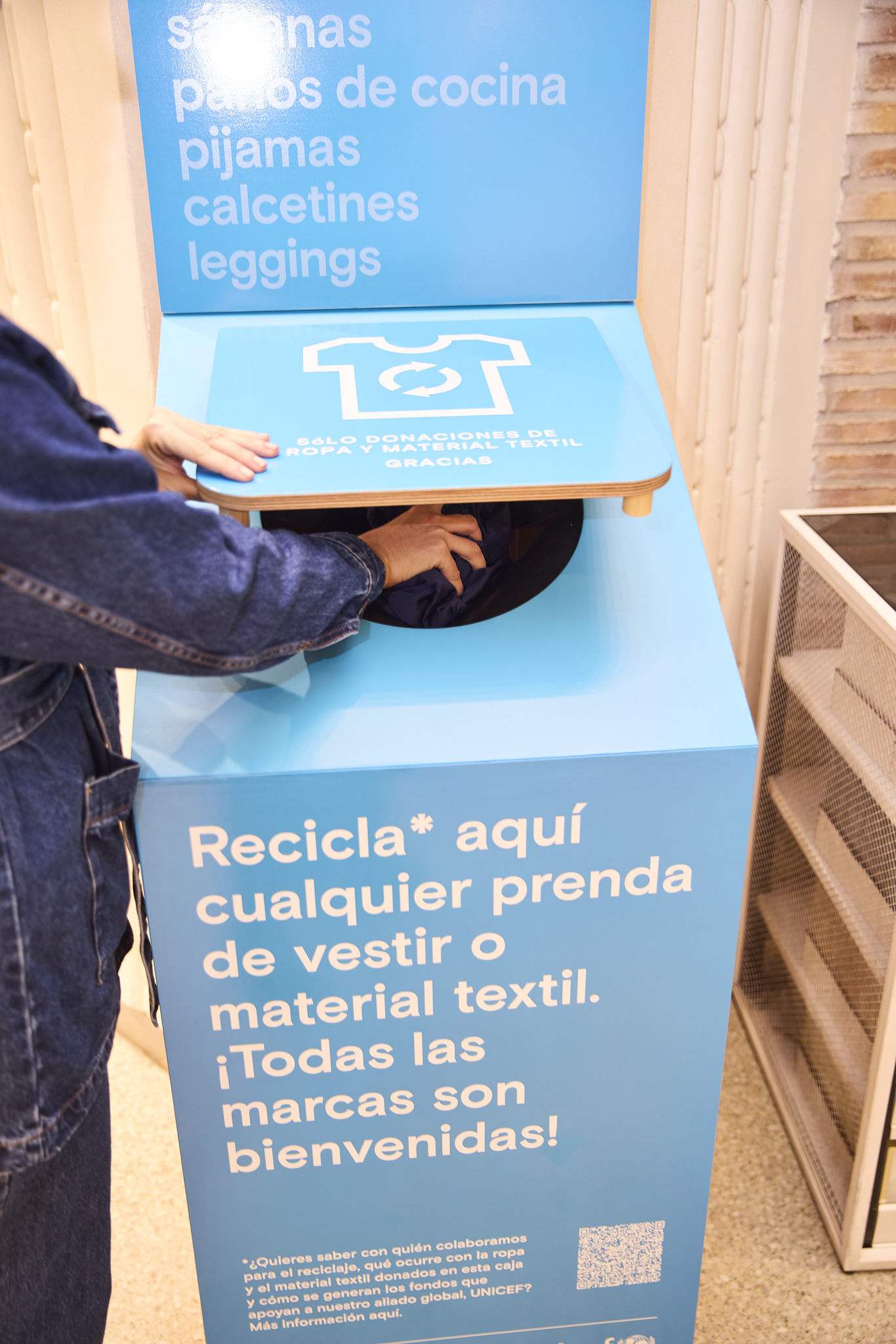 Began Textile Takeback in stores 